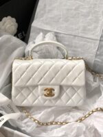 chanel mini flap bag with top handle 20cm white as2431 bolri.jpg