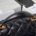 chanel mini flap bag with top handle gold hardware black 20cm as2431 b05810 94305 n1i0x.jpg