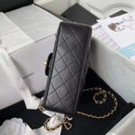 chanel mini flap bag with top handle gold hardware black 20cm as2431 b05810 94305 pwkgl.jpg