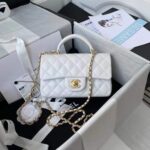 chanel mini flap bag with top handle white as2431 igbb4.jpg