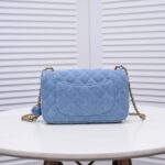 chanel mini flap handle denim blue 20cm iz857.jpeg