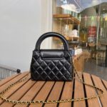 chanel mini shopping bag shiny aged gold tone metal black 22cm as4416 b14296 94305 fwace.jpg
