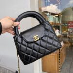 chanel mini shopping bag shiny aged gold tone metal black 22cm as4416 b14296 94305 lj06a.jpg