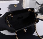 chanel mix accordion cc flap bag quilted glazed leather black 23cm 1htv0.jpg