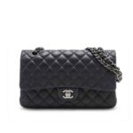 chanel small classic flap bag black leather with silver hardare 25cm a01113 y01480 94305 nb6da.jpg