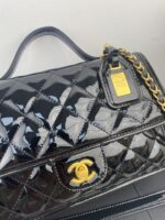 chanel top handle medium flap leather shiny black myvbq.jpg