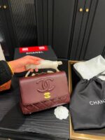 chanel vintage flap bag wine red 22cm xptia.jpeg