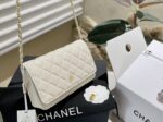 chanel wallet on chain woc white 19cm medue.jpg