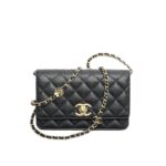chanel wallet with strap black 19cm ap3580 b14320 94305 ubywl.jpg