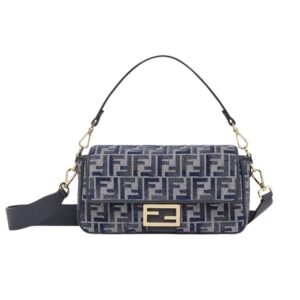 fendi baguette ff chenille bag dark blue 27cm 2dyr8.jpg