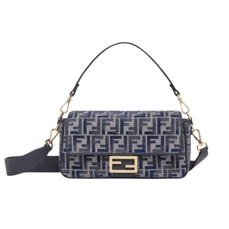 fendi baguette ff chenille bag dark blue 27cm 2dyr8.jpg