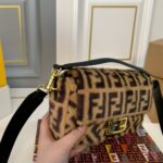 fendi baguette sheepskin bag brown 26cm luvhi.jpg