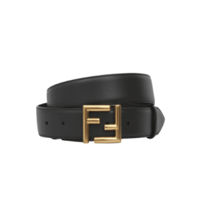 fendi black leather belt with ff gold buckle 40mm ykatw.png