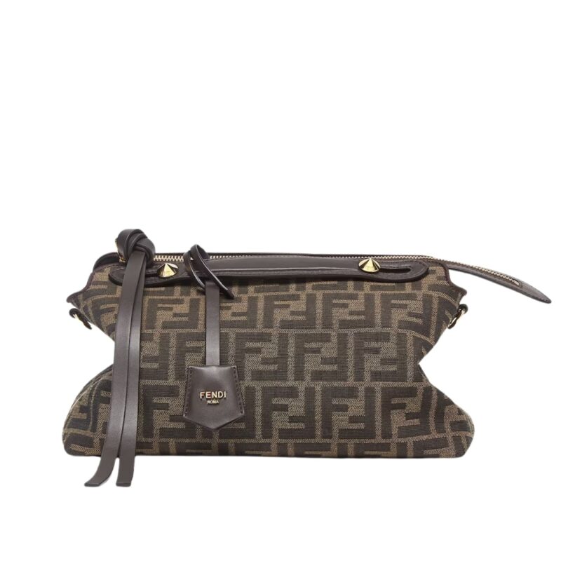 fendi by the way soft medium brown ff jacquard fabric bag 27cm 8bl155afpmf1gl7 gdjm8.jpg