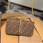 fendi fendigraphy ff fabric wallet on chain brown 21cm 8bs076 ad23 9gpdn.jpg