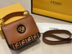 fendi ff logo bottom brown bag 22cm xr6o0.jpg
