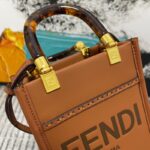 fendi mini sunshine shopper leather bag brown 18cm 8bs051 r421c.jpeg