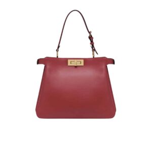 fendi peekaboo soft medium leather bag red 33cm ypqv9.jpg