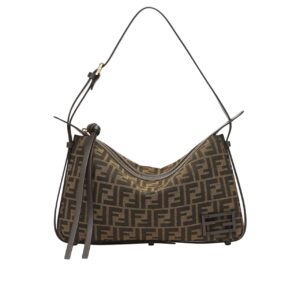fendi simply fendi medium brown ff jacquard fabric bag 25cm 8br829afpmf1gl7 xgkai.jpg