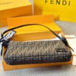 fendi simply fendi medium brown ff jacquard fabric bag 25cm 8br829afpmf1gl7 ywpvr.jpg