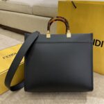 fendi sunshine medium black leather shopper 35cm 8bh386abvlf0kur vcdcv.jpg