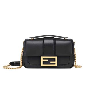 fendi women mini baguette chain shoulder bag black 19cm otsyz.jpg