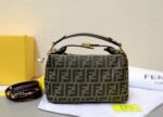 fendi zucca jacquard mini pouch bag brown 27cm qvwwd.jpg