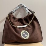 gucci blondie large suede tote bag brown 50cm o1roo.jpg