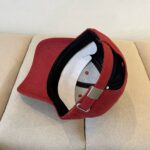 gucci embroidered cotton baseball cap red qdbes.jpg