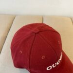 gucci embroidered cotton baseball cap red xi7tw.jpg