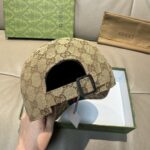 gucci gg canvas baseball hat camel and dark brown 807834 4hba8 9766 lo6tr.jpg