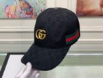 gucci gg canvas with web baseball cap black jc5we.jpg