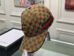 gucci gg canvas with web baseball cap brown 5afz9.jpg
