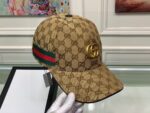 gucci gg canvas with web baseball cap brown 76j5n.jpg