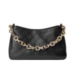 gucci gg emblem small shoulder bag black leather 23cm hal2q.jpg