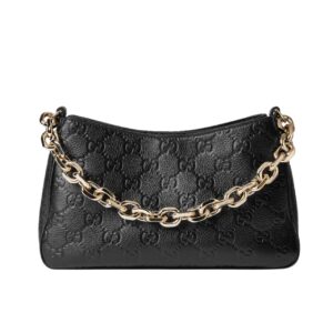 gucci gg emblem small shoulder bag black leather 23cm hal2q.jpg