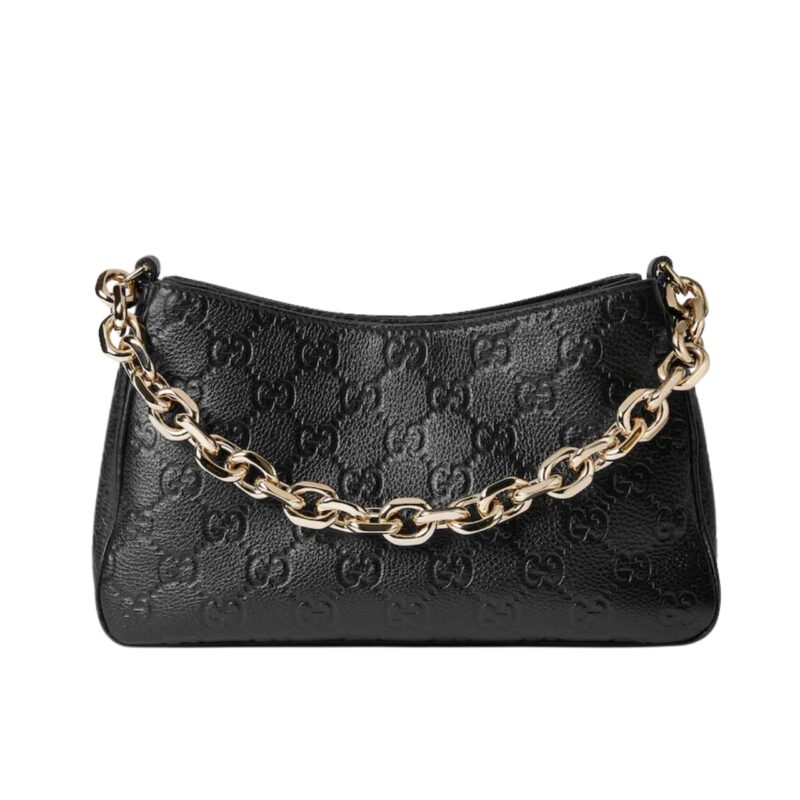 gucci gg emblem small shoulder bag black leather 23cm hal2q.jpg