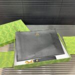 gucci gg leather pouch clutch bag black 29cm d30cz.jpg