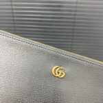 gucci gg leather pouch clutch bag black 29cm hwof5.jpg