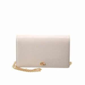 gucci gg marmont leather mini chain bag white leather 19cm b5iqz.jpg
