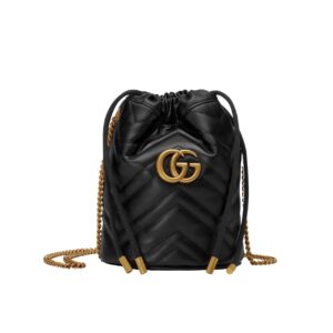 gucci gg marmont matelass chevron mini bucket bag black 15cm 575163 dtdrt 1000 dptgz.jpg