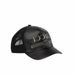 gucci gg print leather baseball cap black fnnqx.jpg