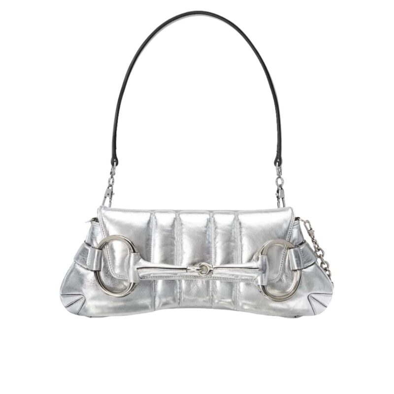 gucci horsebit chain small shoulder bag silver 27cm vqmgx.jpg