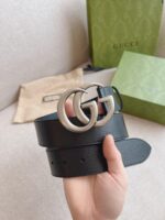 gucci mamon gg silver logo belt 4cm cozij.jpeg