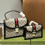 gucci ophidia small top handle bag beige and black 25cm 651055 96iwn 4076 w6myx.jpg