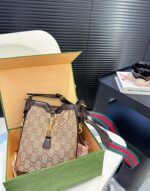 gucci original gg small bucket bag beige and ebony 19cm 782919 fadac 9762 s2k3g.jpg