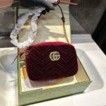 gucci small gg marmont camera bag velvet wine red 23cm gm5mf.jpg