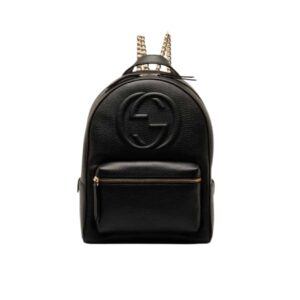 gucci soho chain leather backpack black 31cm fpdi4.jpg