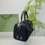 gucci tote bag canvas leather crossbody handbag black 33cm sgbhz.jpg