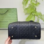 gucci tote bag canvas leather crossbody handbag black 33cm tcihn.jpg